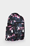 Kadın Desenli Sırt Çantası