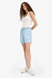 Yüksek Bel Tensel Şort