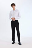 DeFacto Regular Fit Polo Yaka Uzun Kollu Beyaz Gömlek E3242AX25SPWT32