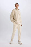 DeFactoFit Standart Fit Uzun Sporcu Eşofman Altı Cepli Jogger Paça D7139AX25SPER109