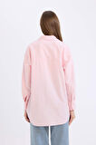 DeFacto Relax Fit Oxford Uzun Kollu Gömlek Tunik B8309AX25SPPN99