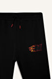 DeFactoFit NBA Miami Heat Kalın Jogger Eşofman Altı Standart Fit Cepli Esnek Bantlı Paça D6561AX25SPBK81