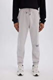 DeFactoFit NBA Toronto Raptors Kalın Jogger Eşofman Altı Standart Fit Cepli Beli Bağcıklı D6573AX25SPGR506