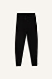 DeFactoFit Standart Fit Uzun Sporcu Jogger Eşofman Altı Cepli Beli Paçası Lastikli E3546AX24WNBK81