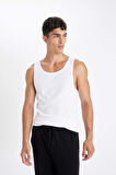 Slim Fit Dar Kesim Kaşkorse 2'li Atlet