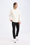 DeFactoFit Slim Fit Sporcu Jogger Eşofman Altı Dar Kesim Fermuarlı Basic Düz Standart Paça S3309AZ25SPBK81