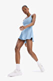 DeFactoFit Standart Fit Kalın Askılı İçi Kısa Taytlı Tenis Elbisesi E3588AX25SMBE299