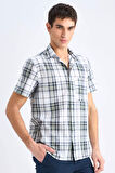 Regular Fit Polo Yaka Kısa Kollu Gömlek