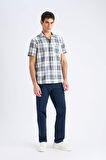 Regular Fit Polo Yaka Kısa Kollu Gömlek
