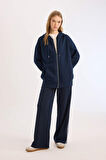 DeFacto 	Coool Wide Leg Eşofman Altı Basic Düz Beli Lastikli Geniş Bol Paça E5374AX25SPNV241