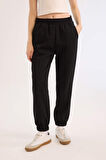DeFacto Coool Kalın Jogger Eşofman Altı Basic Düz Cepli Beli Paçası Lastikli E6300AX24WNBK81