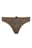 DeFacto Leopar Desenli 3'lü Paketli Slip Külot-Fall in Love E4882AX25SPBK81