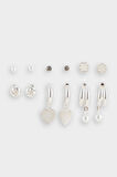 DeFacto Kadın 6'lı Silver Küpe F0704AXNSSR4