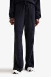 Defacto D1458 Siyah DeFactoFit Wide Leg Geniş Paça Cepli Standart Boy Modal Soft Touch Pantolon