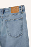 Slim Tapered Fit Dar Kalıp Normal Bel Daralan Paça Jean Pantolon