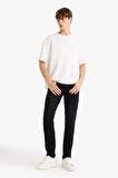 Pedro Slim Fit Dar Kalıp Normal Bel Dar Paça Jean Pantolon