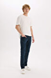 Pedro Slim Fit Dar Kalıp Normal Bel Dar Paça Jean Pantolon