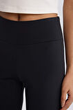 DeFactoFit Sporcu Jogger Eşofman Altı Geniş Bol Paça Basic Düz Skuba Dalgıç Kumaş A0566AX25SPBK81