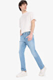Sergio Regular Fit Normal Bel Boru Paça Düz Paça Jean Pantolon