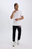DeFactoFit NBA Chicago Bulls Jogger Eşofman Altı Oversize Geniş Kalıp Cepli Lastikli Paça U9879AZ24AUBK27