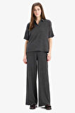 DeFacto Wide Leg Geniş Paça Bürümcük Pantolon E3232AX25SPAR148