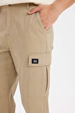 DeFacto Relax Fit Rahat Kesim Yazlık Pantolon Kargo Cepli Düz Paça D5967AX25SPBG220