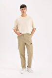 DeFacto Relax Fit Rahat Kesim Yazlık Pantolon Kargo Cepli Düz Paça D5967AX25SPBG220