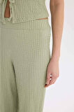 Wide Leg Bürümcük Pantolon