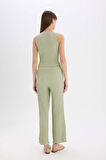 Wide Leg Bürümcük Pantolon