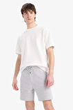 Slim Fit Dar Kesim Dar Paça Şort