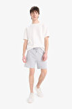 DeFacto Slim Fit Dar Kesim Dar Paça Şort W7965AZ25SMGR362