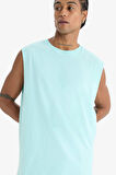 DeFactoFit Boxy Fit Bisiklet Yaka Sporcu Atlet