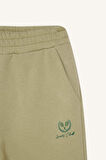 DeFactoFit Kalın Sporcu Jogger Eşofman Altı Cepli Baskılı Standart Boy E5712AX24WNKH271
