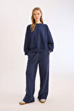 Coool Wide Leg Eşofman Altı Beli Lastikli Geniş Bol Paça