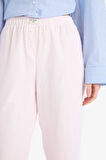 DeFacto Uzun Boy Poplin Pijama Altı-Fall in Love E5769AX25SPPN645