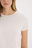 DeFactoFit Crop Bisiklet Yaka Basic Düz Sporcu Kısa Kollu Tişört D7295AX25SPER105