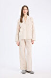 DeFacto Uzun Boy Müslin Pijama Altı-Fall in Love E5771AX25SPER118