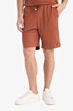 Regular Fit Krinkıl Bermuda