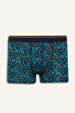 DeFacto Regular Fit Baskılı 3'lü Boxer B0495AX25SPNV135