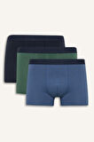 DeFacto Regular Fit 3'lü Boxer B7793AX25SPNV135