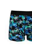 DeFacto Regular Fit Kamuflaj Desenli 3'lü Boxer E2929AX25SPBK81