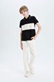 Erkek Çocuk Carrot Fit Havuç Kesim Standart Paça Gabardin Pantolon