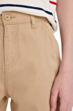 Erkek Çocuk Cepli Basic Düz Gabardin Şort