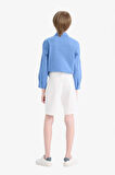 DeFacto Erkek Çocuk Cepli Basic Düz Gabardin Şort C2955A825SMWT32