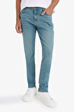 Pedro Slim Fit Dar Kalıp Normal Bel Dar Paça Jean Pantolon