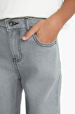 Erkek Çocuk Wide Leg Düz Paça Jean Pantolon