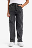 Erkek Çocuk Straight Fit Düz Paça Jean Pantolon