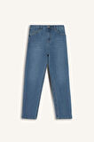 Erkek Çocuk Straight Fit Düz Paça Jean Pantolon