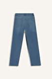 Erkek Çocuk Straight Fit Düz Paça Jean Pantolon