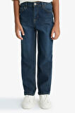 Erkek Çocuk Straight Fit Düz Paça Jean Pantolon